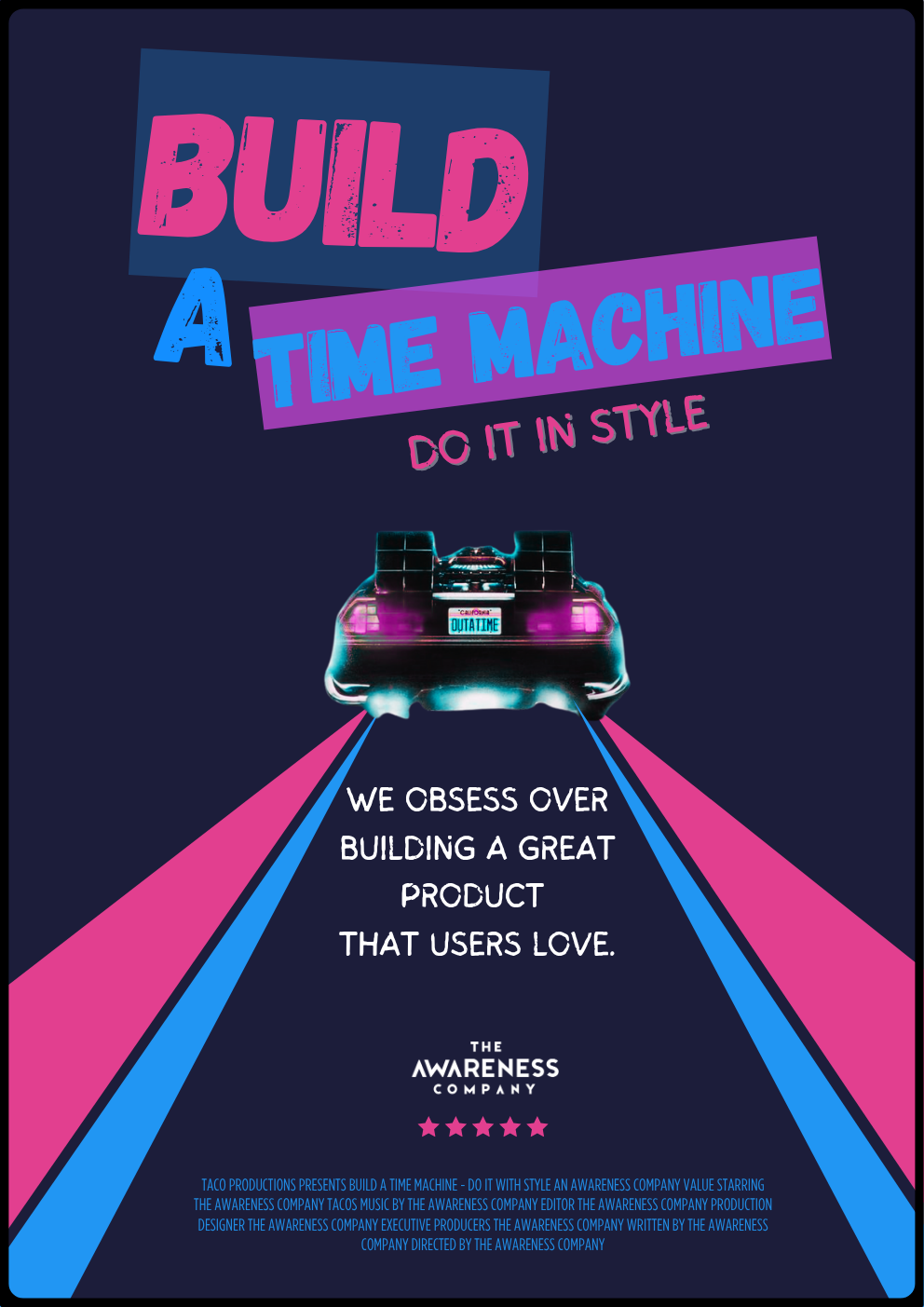 Build a Time Machine - Do it with Style